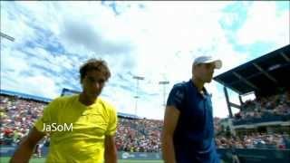 إيسنر 0-2 نادال نهائي سينسيناتي 2013 هشام الرياني isner nadal Cincinnati masters final