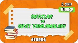 Sıfatlar ve Sıfat Tamlamaları  tonguçCUP 1.Sezon - 6TURK5 #2024