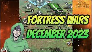 War and Order - Fortress Wars December 21 2023