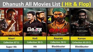 Dhanush All Movies List  Dhanush All Movies  Comparison