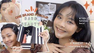 ONE BRAND RARE BEAUTY  MAKEUP BUAT INTERVIEW KERJA + 6 TIPS biar KETERIMA  RIRIEPRAMS