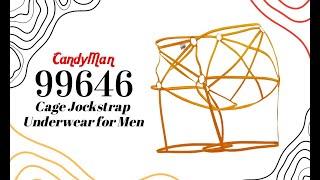 Candyman 99646 Cage Jockstrap Mens Underwear - Johnnies Closet