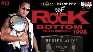 REKAP PPV WWF ROCK BOTTOM IN YOUR HOUSE 1998 BAHASA INDONESIA THE ROCKS PPV BURIED ALIVE MATCH