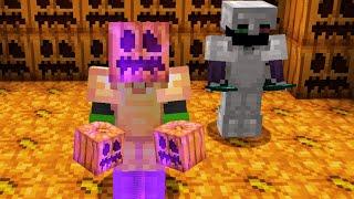 Philza trolls Enderman Ranboo with a Pumpkin - Origins SMP