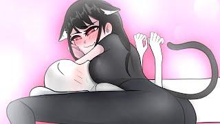 What if Cat become Woman Animation 2D