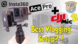 Insta360 Ace Pro + DJI Mic 2 = Best Vlogging Setup Ever?  REVIEW + Audio Test