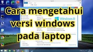 cara cek windows yang digunakan pada laptop