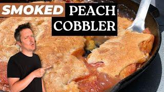 This Smoked Peach Cobbler Will Blow Your Mind