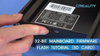 How to flash 32-bit Mainboard Firmware on Creality Ender-3  Ender-3 Pro  Ender-3 V2 3D Printer? ？