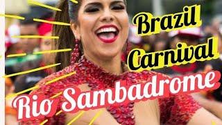 Brazil Carnival ZOOM  Rio Sambadrome 