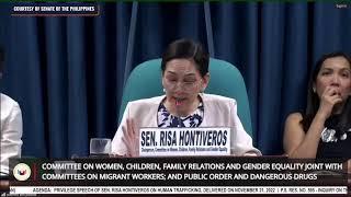 LIVESTREAM Senate resumes hearing on Alice Guo POGO ties