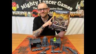 Unboxing of Warhammer 40k Battlefield Expansion Command Edition & compare the  gaming boards.