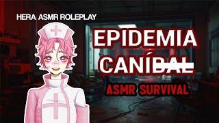 Enfermera te besa en medio de una EPIDEMIA CANÍB&%️ Hera Asmr Roleplay