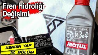 Fren Hidroliği Değişimi - Motosiklet Fren Hidroliği Nasıl Değiştirilir?