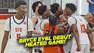 Bryce James Nike EYBL Debut Game Gets HEATED & Goes Down To The Wire SFG vs TTO