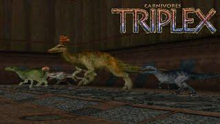 Carnivores Triplex  All Dinosaurs Trophy Room