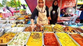 Malaysia Street Food Night Market Tour  Pasar Malam Tasik Sri Rampai  马来西亚夜市美食