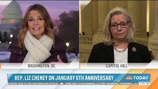 Rep. Liz Cheney Joins NBC’s “TODAY Show”  January 6 2022