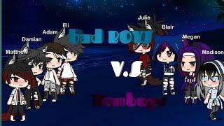 Gacha life singing battle Bad boys vs Tomboys