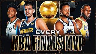 EVERY NBA Finals MVP in HISTORY 1969-2023  LeBron Steph Giannis Jokic and MORE 