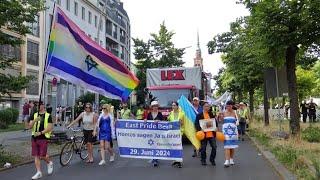 East Pride Berlin 2024 - Queers for Israel. 1. Teil