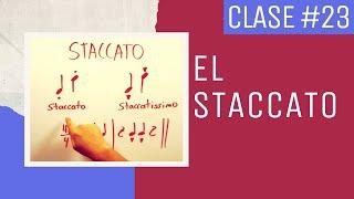 ¿Qué es el Staccato?