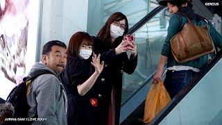 Fancam 181206 SKE48 Matsui Jurina & Ego Yuna at Suvarnabhumi Airport