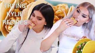 Trying Kylie Jenner Recipes Banana Pancakes Flakey French Toast Shrimp Tacos