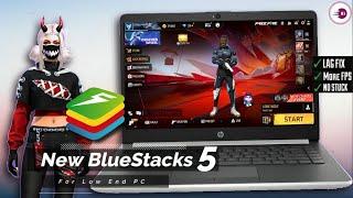 New Bluestacks 5 The Best Android Emulator for Free Fire 2024  Best For Low End PC Without GPU