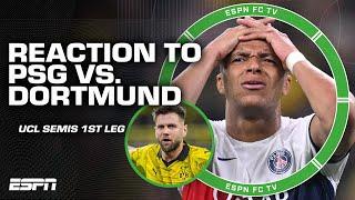 FULL REACTION PSG fall to Dortmund in 1st Leg Its open for next week - Klinsmann  ESPN FC
