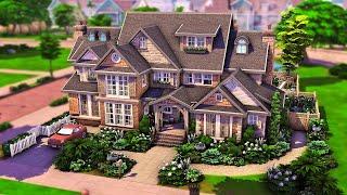 Huge Family Home  The Sims 4 Speed Build