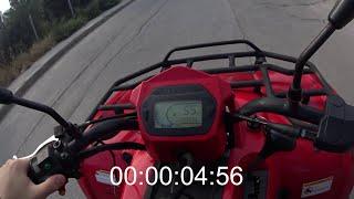 ATV Top Speed Son Hız  200cc ATV Kaç Basar ?