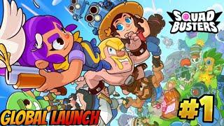 Squad Busters Global Launch Gameplay Walkthrough Part 1 ios Android