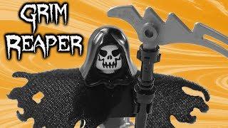Custom LEGO Grim Reaper Minifigure How To - BrickQueen