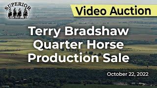 Terry Bradshaw Quarter Horse Production Sale