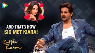 When Sidharth Malhotra & Kiara Advani met for the first time  Varun Dhawan  KWK  PROMO