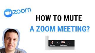 HOW TO MUTE A ZOOM MEETING?