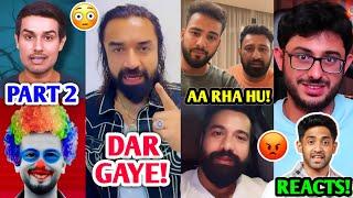 LAFDA EVERYWHERE Ajaz Khan Vs Elvish Rajat Rajveer  Dhruv Rathee CarryMinati Thugesh Sonu