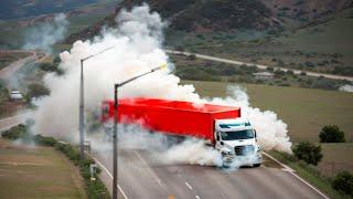 Idiotische LKW-Fahrer die total versagt haben