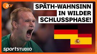 Deutschland – Spanien Handball Highlights  Olympia Paris 2024  sportstudio