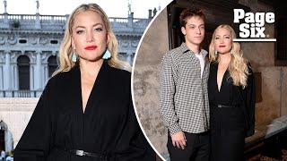 Kate Hudson brings son Ryder Robinson 20 as her date to fashion show in Italy