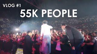 VLOG #1 I PLAYED FOR 55000 PEOPLE