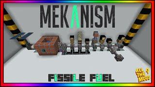 How to Make Fissile Fuel Simple - All The Mods 9 1.20.1 +