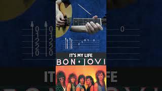 Bon Jovi – Its My Life  Easy Guitar Tutorial tabs