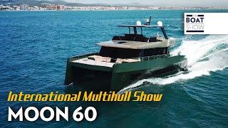 NEW MOON 60 - Motor Catamaran Walk Through- The Boat Show