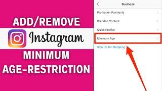 How to Remove Minimum Age Restriction on Instagram 2024