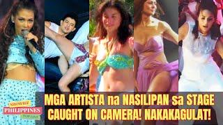 MGA ARTISTA NASILIPAN sa STAGE CAUGHT ON CAMERA NAKAKAGULAT