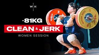 W-81kg C&J  World Weightlifting Championships 2023