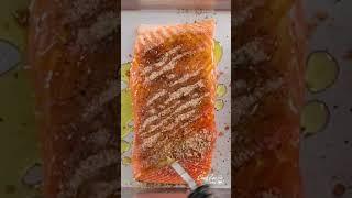 Air Fryer Salmon  Air Fryer Recipes  Chef Zee Cooks #shorts #airfryerrecipes