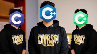 الفرق بين {C  C++  C#}